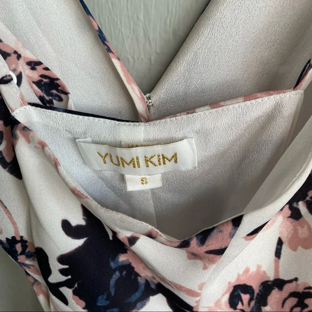 Yumi Kim Floral Midi Dress in Pink and Blue - Picture 9 of 14